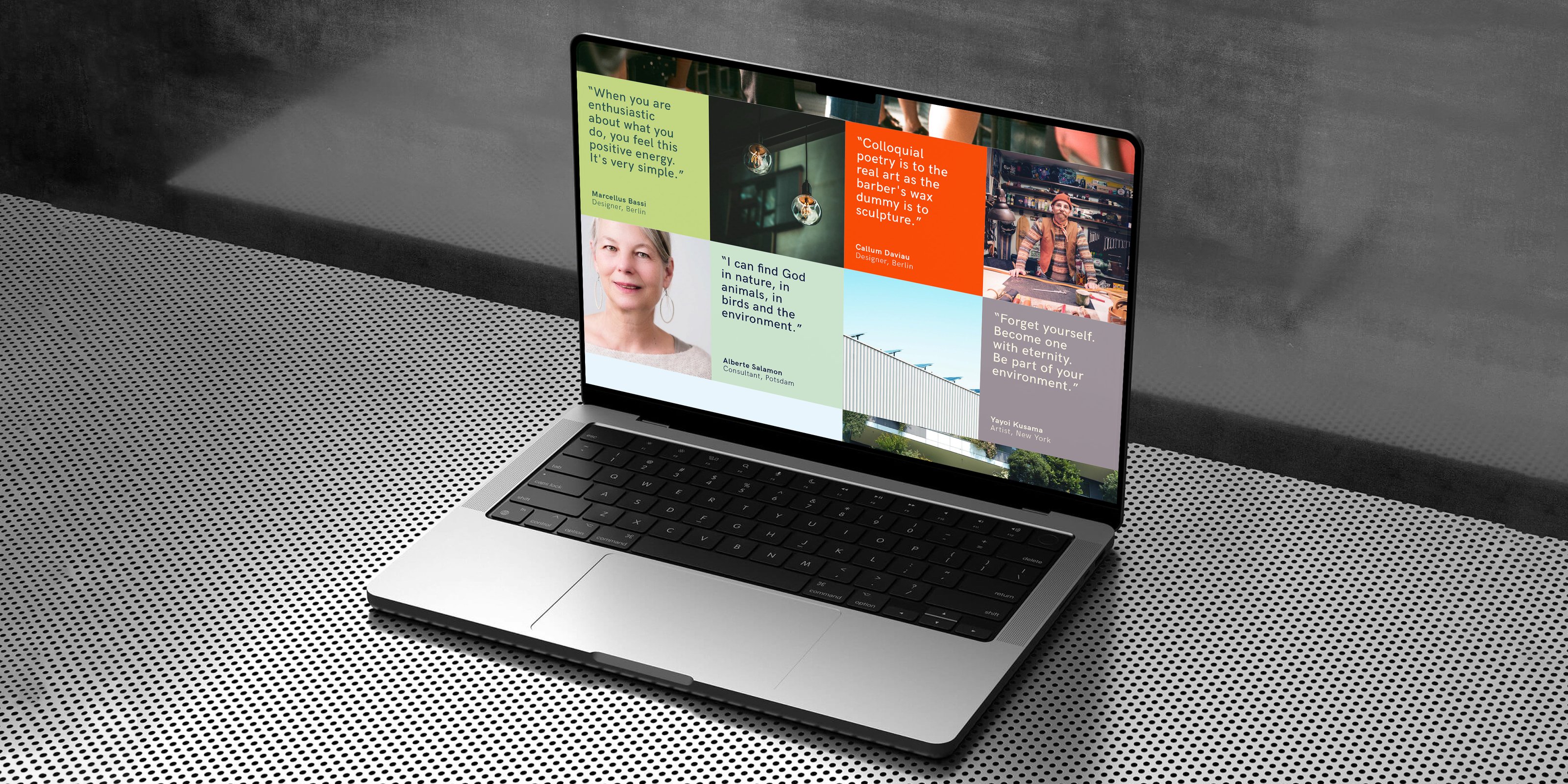 Next Generation Living — Viessmann online magazine and event series visual identity